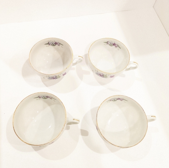 Vintage Registered U.S.A. Celebrate made in Japan Teacups & Dessert Plates - Picture 6 of 9